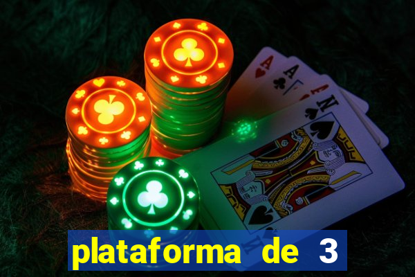 plataforma de 3 reais tigre